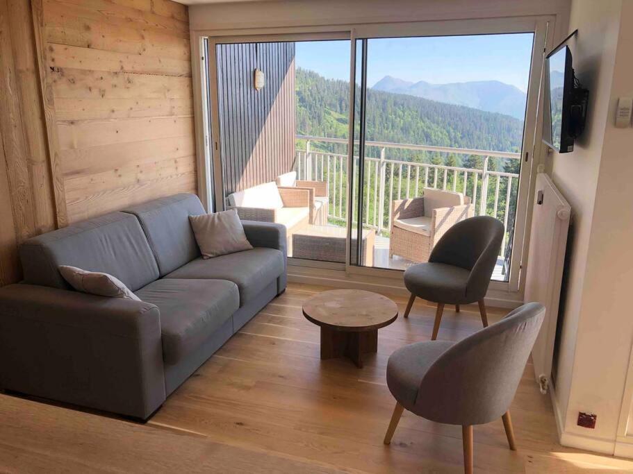 3 Pieces, 6 Personnes Daire Chamrousse Dış mekan fotoğraf